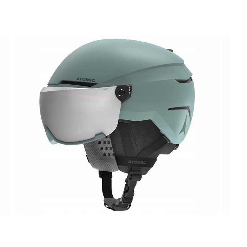 kask narciarski juniorski Atomic Savor Visor JR sage green