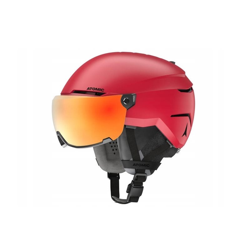 Kask narciarski ATOMIC SAVOR GT AMID VISOR HD red- junior
