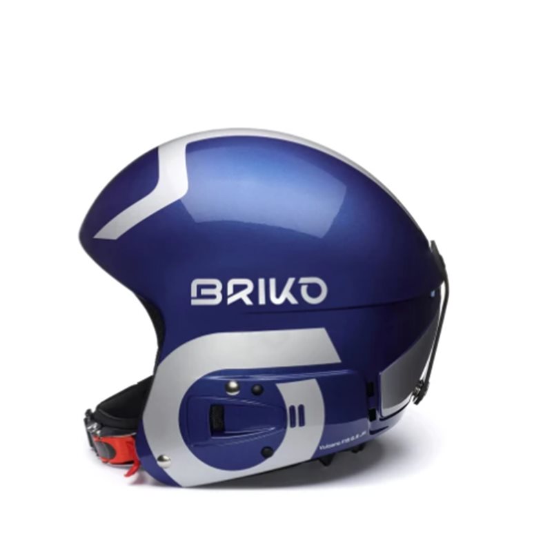 kask narciarski BRIKO VULCANO FIS 6.8 JUNIOR XS (48-52 cm) shiny blue- silver