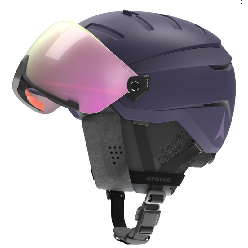 kask narciarski ATOMIC SAVOR GT AMID VISOR HD- purple