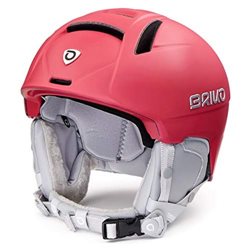 kask narciarski damski BRIKO CRYSTAL Matt Red Rubine