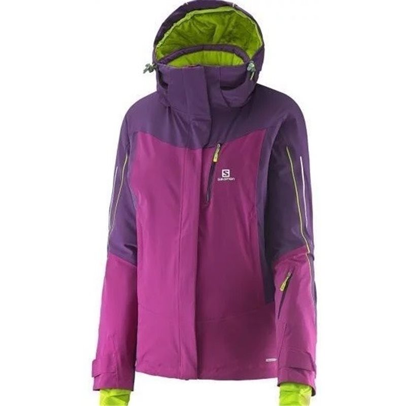 Salomon Iceglory Jkt W aster  purple