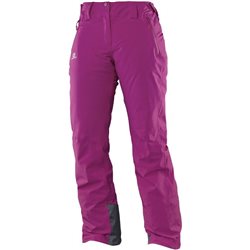 Spodnie narciarskie Salomon Iceglory Pant W aster purple