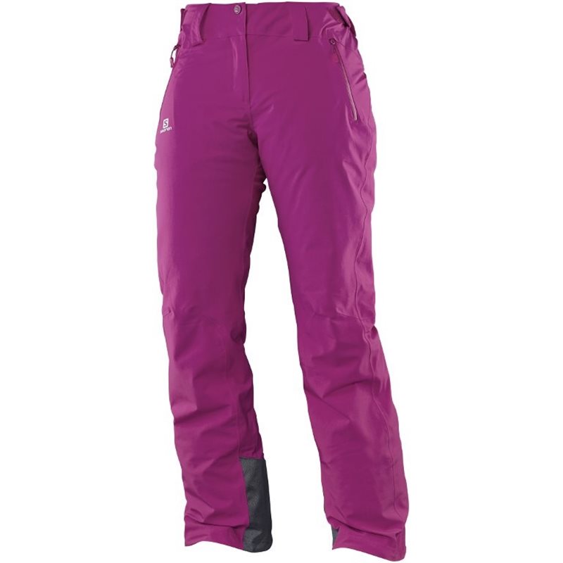 Spodnie narciarskie Salomon Iceglory Pant W aster purple