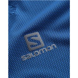 Koszulka biegowa męska Salomon Trail Runner Ss Tee- union blue