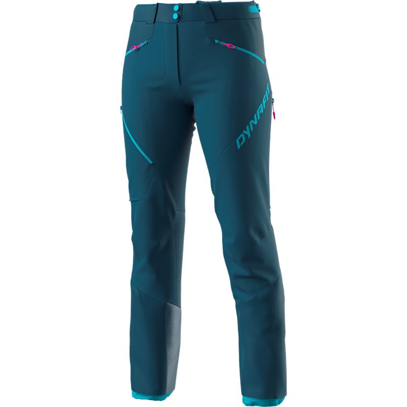 spodnie skiturowe damskie Dynafit Radical Infinium Hybrid GTX 08-71491-8811 petrol