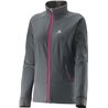 kurtka biegowa damska Salomon Momentum Softshell Jacket- galet grey
