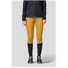 damskie spodnie outdoorowe Hannah Alison Lady golden yellow/anthracite