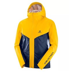 Kurtka męska Salomon Outspeed hybrid (safron)