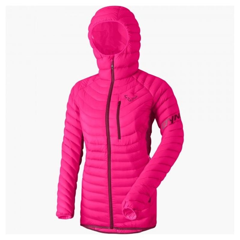 Dynafit RADICAL DOWN RDS W HOODIE Jacket Woman 08-70915-6552 flamingo