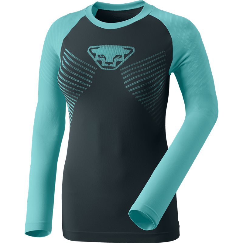 SPEED DRYARN W L/S TEE 08-71057-8051-marine blue