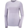 Salomon Sntial wool LS lawender grey