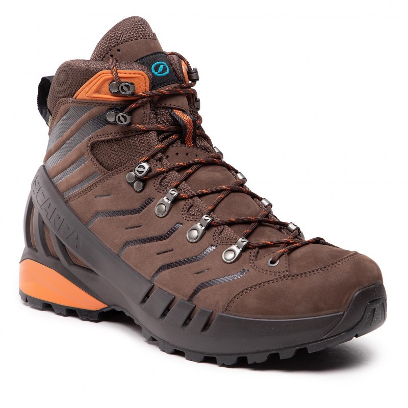 SCARPA CYCLONE GTX brown rust- buty trekingowe