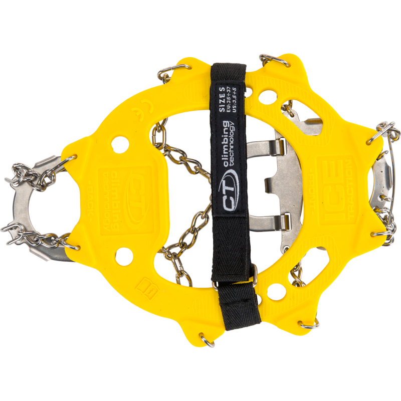 RACZKI CT ICE TRACTION ANTI-SLIP CRAMPONS YELLOW S