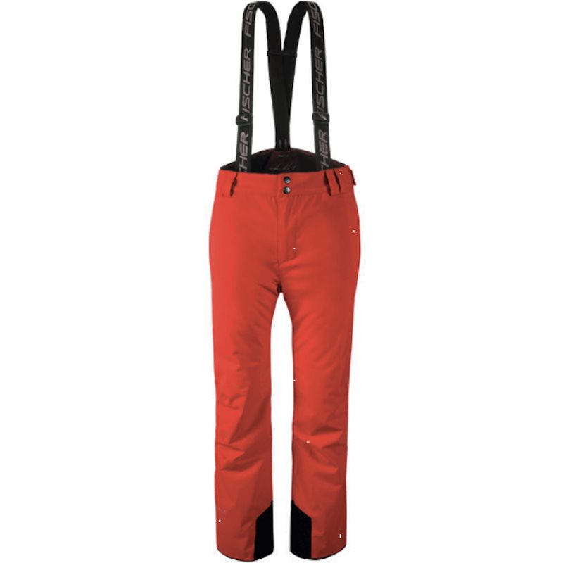 Spodnie narciarskie męskie FISCHER VANCOUVER fiery red
