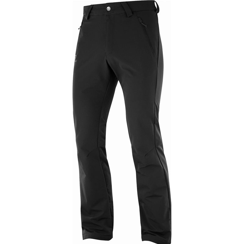 Spodnie męskie Salomon Wayfarer Warm Straight Pant- Black