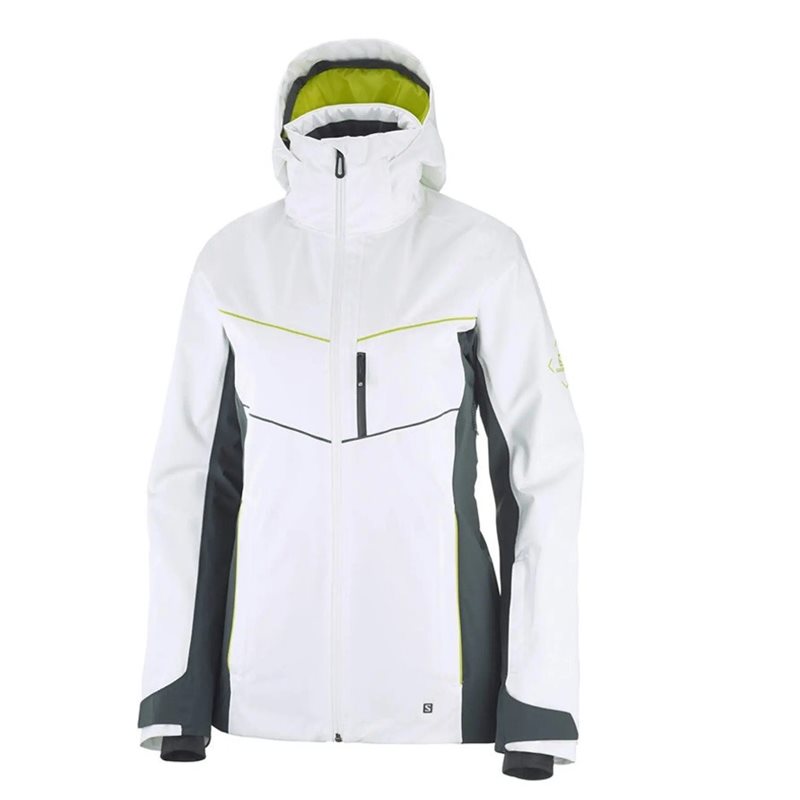 Salomon kurtka narciarska damska BRILLANT white