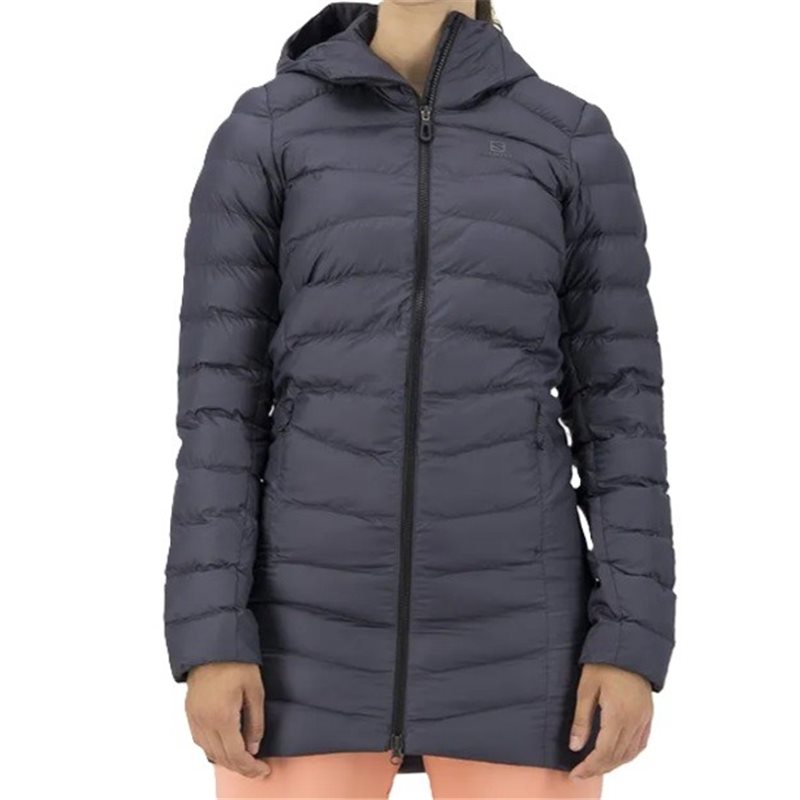 Salomon kurtka puchowa damska sight storm hoodie w ebony