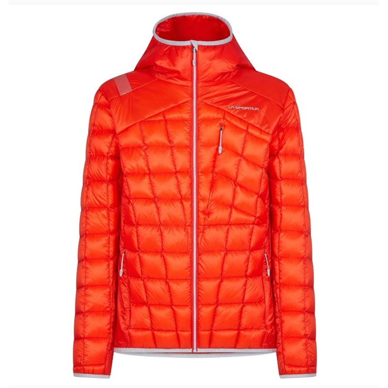 Kurtka skitourowa męska La Sportiva D'Herens down hoody- poppy