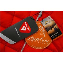 Kurtka skitourowa męska La Sportiva D'Herens down hoody- poppy