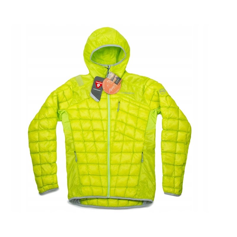 Kurtka skitourowa LA  Sportiva D'Herens Down Hoody apple green