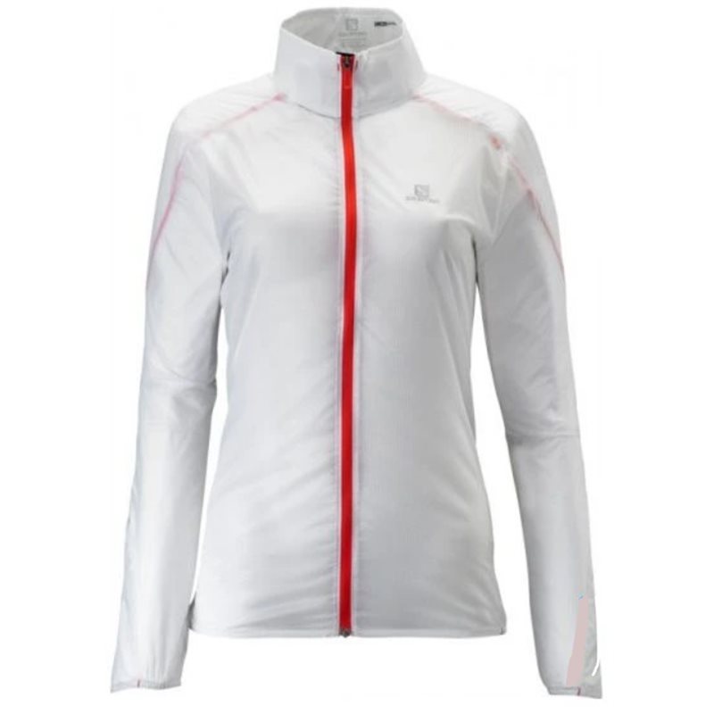 kurtka biegowa damska SALOMON S-LAB LIGHT JACKE white