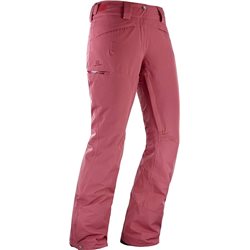 Salomon spodnie narciarskie QST SNOW garnet rose