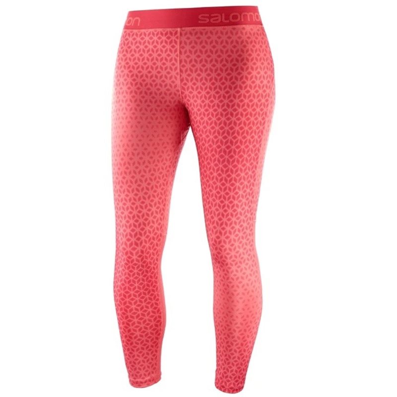 legginsy damskie Salomon AGILE LONG TIGHT dubarry