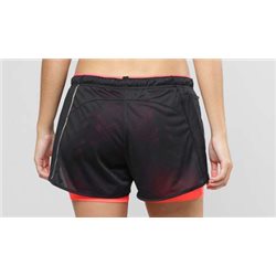 spodenki biegowe damskie 2w1 SALOMON AGILE black