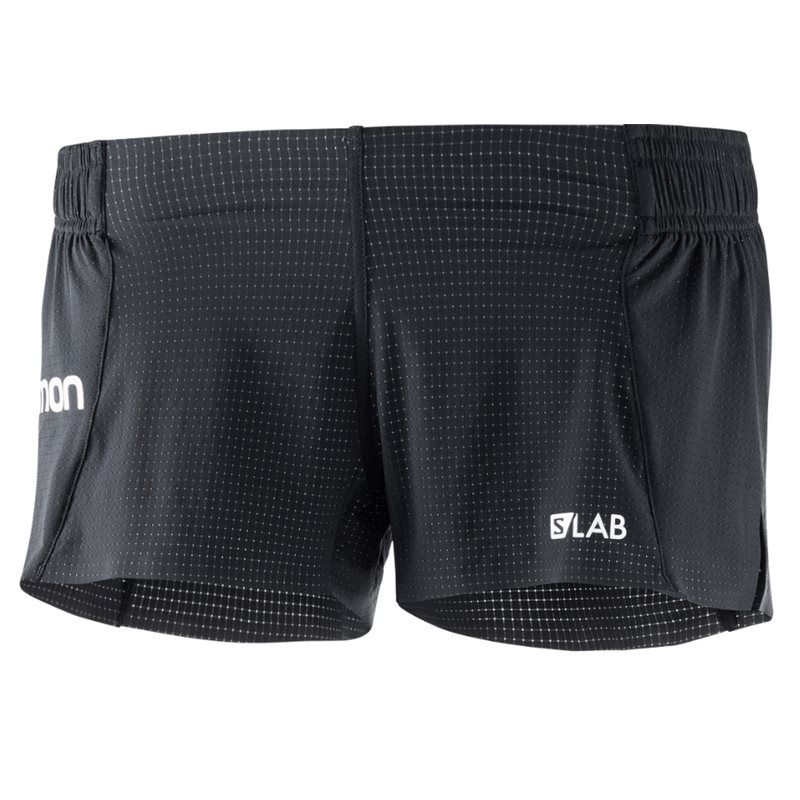 Spodenki biegowe damskie SALOMON S/LAB LIGHT 3 W- black