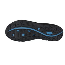sandały HANNAH FEET- moroccan blue wave