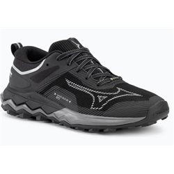 Buty do biegania damskie Mizuno Wave Ibuki 4 GTX - J1GK225921- black/silver/quiet