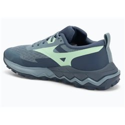 buty biegowe męskie Mizuno Wave Ibuki 5- J1GJ257301- citadel/vintage indigo/neo mint