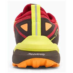 buty do biegania męskie Mizuno Wave Daichi 9 - J1GJ257103- high risk red/evening primrose/bright marigold