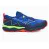 buty do biegania męskie Mizuno Wave Daichi 9 - J1GJ257102- breflex blue c/white/green geck