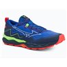 buty do biegania męskie Mizuno Wave Daichi 9 - J1GJ257102- breflex blue c/white/green geck