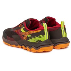 buty biegowe męskie Mizuno Wave Ibuki 5- J1GJ257303- rum raisin/rythmic red/eve primro