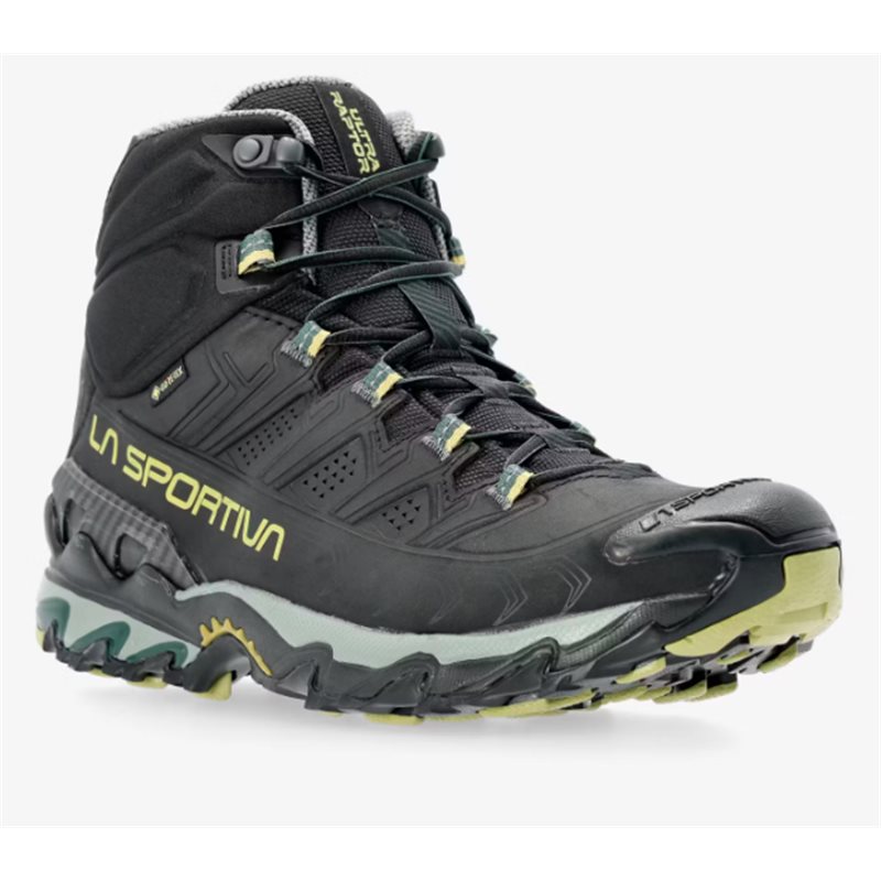 buty trekkingowe męskie La Sportiva ULTRA RAPTOR II MID LEATHER GTX- black/ cedar