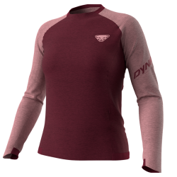 bluza damska Dynafit 24/7 PTC Pullover 08-071509-6561 burgundy