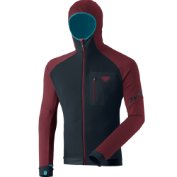 bluza męska Dynafit Radical Polartec Hooded Jacket 08-71122-6561 burgundy/3010