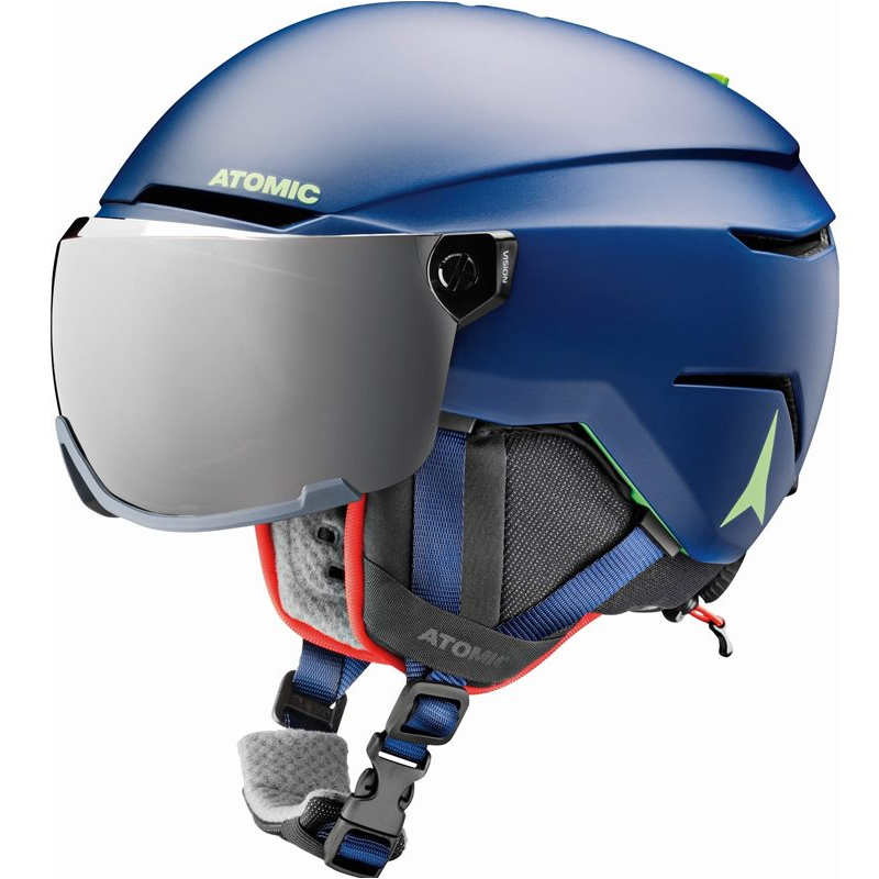 kask narciarski juniorski Atomic Savor Visor JR blue AN5005724, 48-52 cm, cat: S1