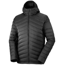 Kurtka puchowa męska Salomon SNTIAL XWARM Down HDY - black/ LC1611200