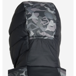 Kurtka puchowa męska Salomon SNTIAL XWARM Down HDY - black/moro /LC1611300