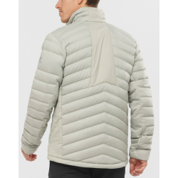 Kurtka puchowa męska Salomon SNTIAL XWARM Down JKT - wrought iron/ LC1637400