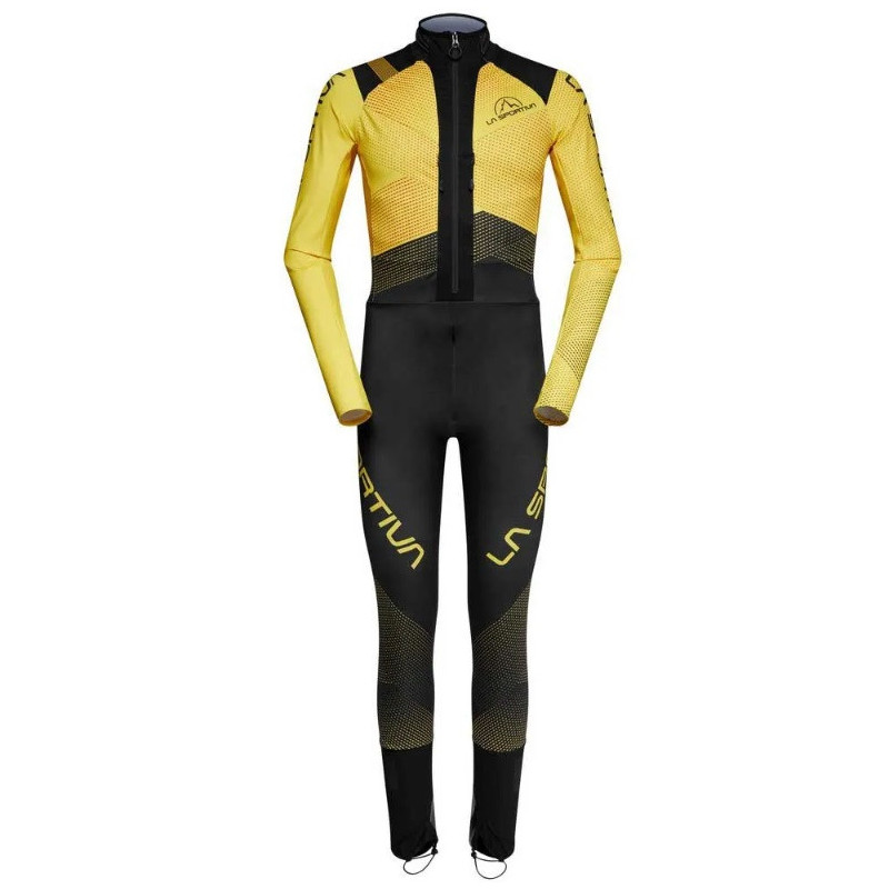 Kombinezon wyścigowy męski La Sportiva Stratos VI black/yellow