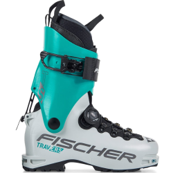 buty skitourowe damskie Fischer Travers TS 1.0 snow/celeste U18225
