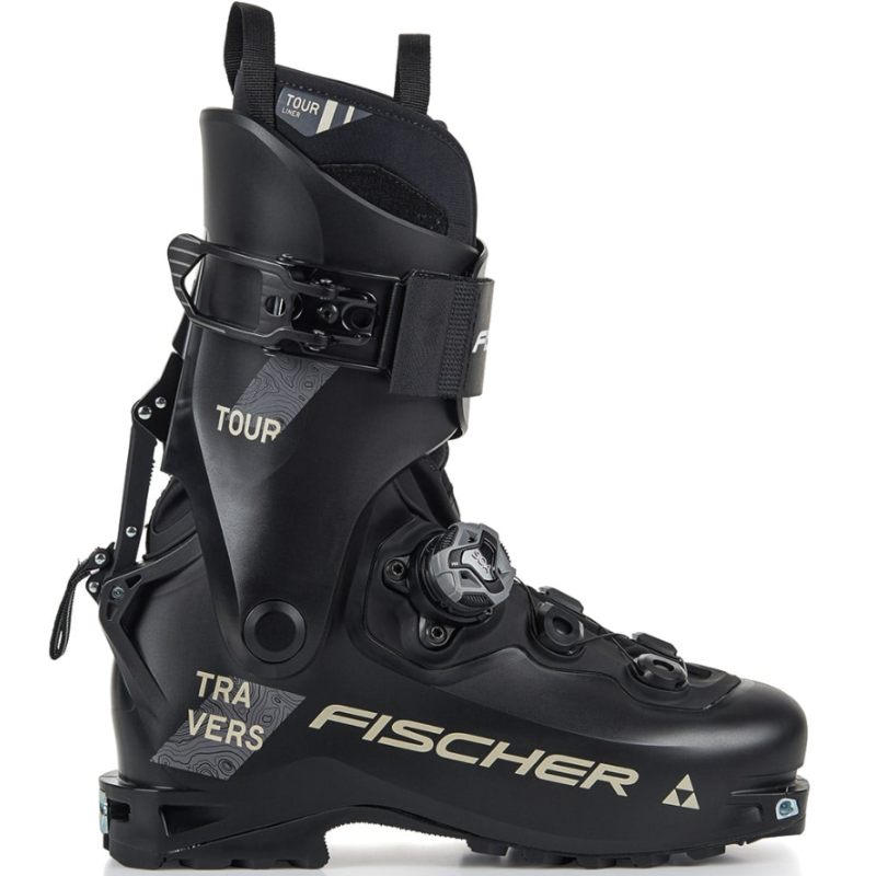 buty skitourowe męskie Fischer Travers Tour black/black U18825