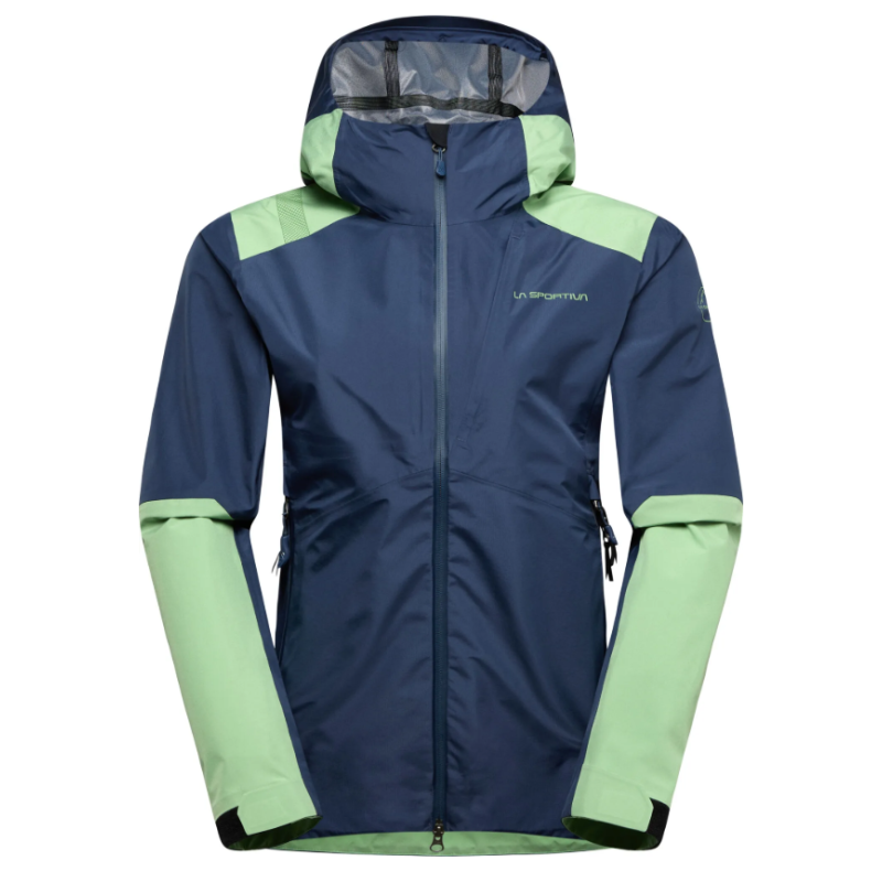 kurtka damska La Sportiva Crossridge Evo Shell night sky/aspen green