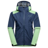 kurtka damska La Sportiva Crossridge Evo Shell night sky/aspen green