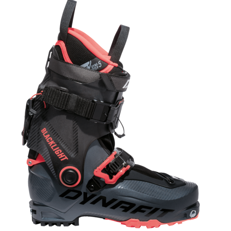 buty skitourowe damskie Dynafit Blacklight - cinder/fluo coral